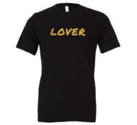 Lover - Black_Gold Motivational T-Shirt | EntreVisionU