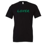Lover - Black_Green Motivational T-Shirt | EntreVisionU