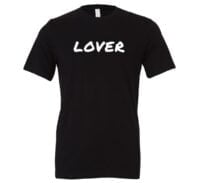 Lover - Black_White Motivational T-Shirt | EntreVisionU