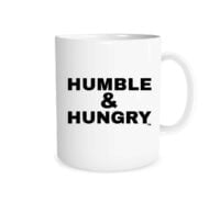 Humble and Hungry - White_Black 11 oz Mug - EntreVisionU