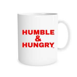 Humble and Hungry - White_Red 11 oz Mug | EntreVisionU