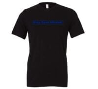 Stay Open Minded - Black_Blue Motivational T-Shirt | EntreVisionU
