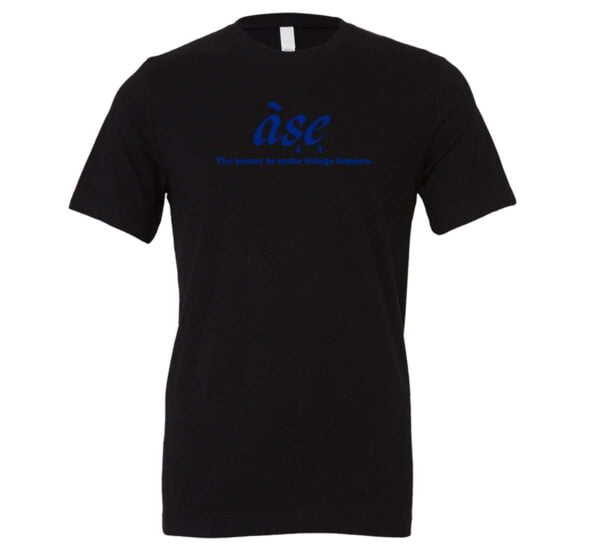 ASE - Black_Blue Motivational T-Shirt | EntreVisionU.
