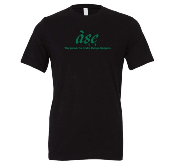 ASE - Black_Green Motivational T-Shirt | EntreVisionU