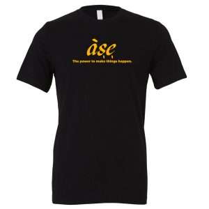 ASE - Black_Yellow Motivational T-Shirt | EntreVisionU