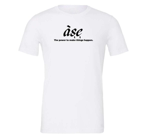 ASE - White_Black Motivational T-Shirt | EntreVisionU