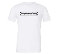 Independence Today - White_Black Motivational T-Shirt | EntreVisionU
