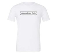 Independence Today - White-Silver Motivational T-Shirt | EntreVisionU